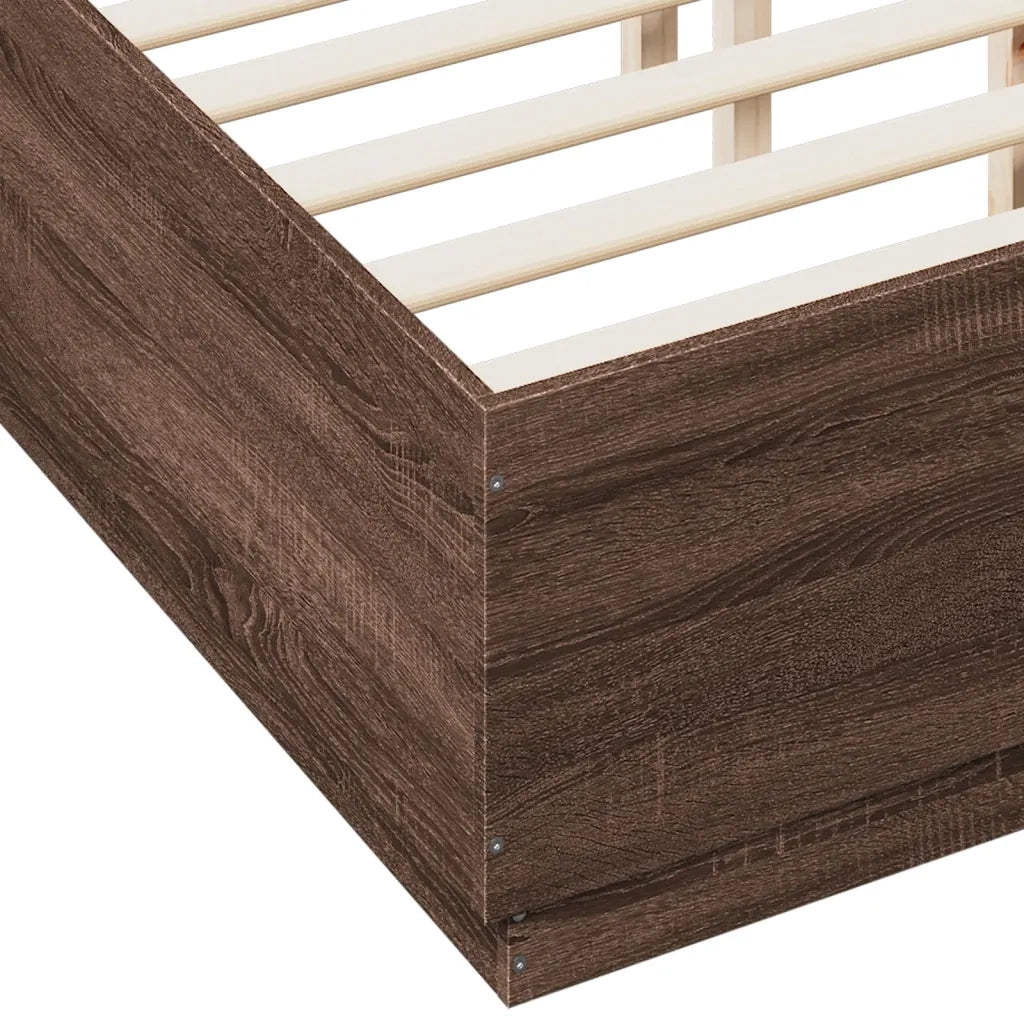Giroletto Rovere Marrone 135x190 cm in Legno Multistrato 3209743