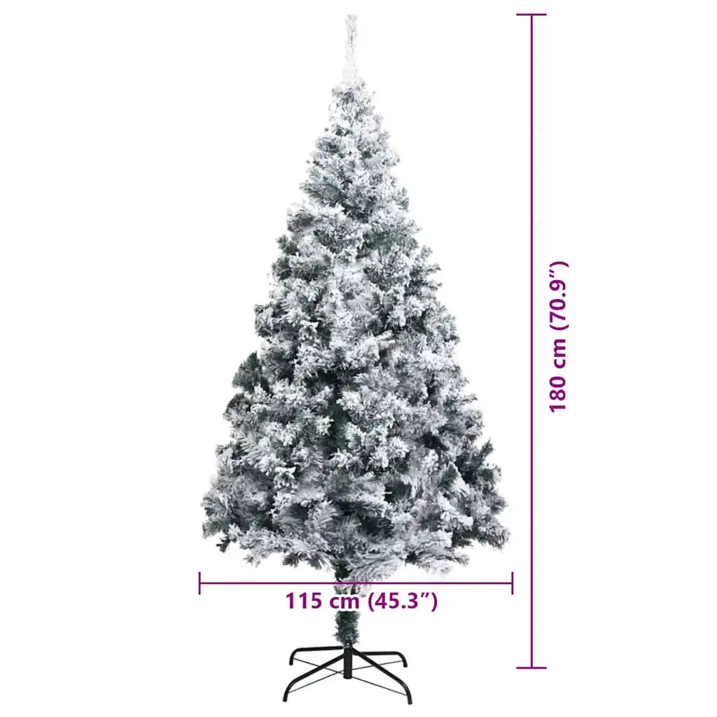 Albero di Natale | Decorazioni natalizie artificiale con 300 LED Bianco 180 cm