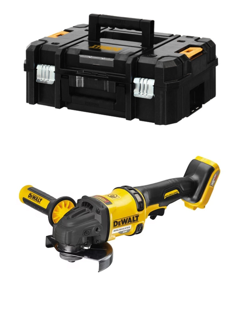 Smerigliatrice DeWALT DCG418NT FlexVolt (Solo corpo + TSTAK II)