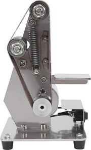 Macchina a banda elettrica multifunzionale - Kit di gru per DIY - Polisso e smeriglia mini - 110V 240V - Con cavo di alimentazione a rullo e cavo di potenza - Per lavorazione del legno e lavorazione del metallo.