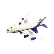 Trade Shop - Aereo Airbus 767 Rotelline Di Movimento E Con Effetti Luminosi -
