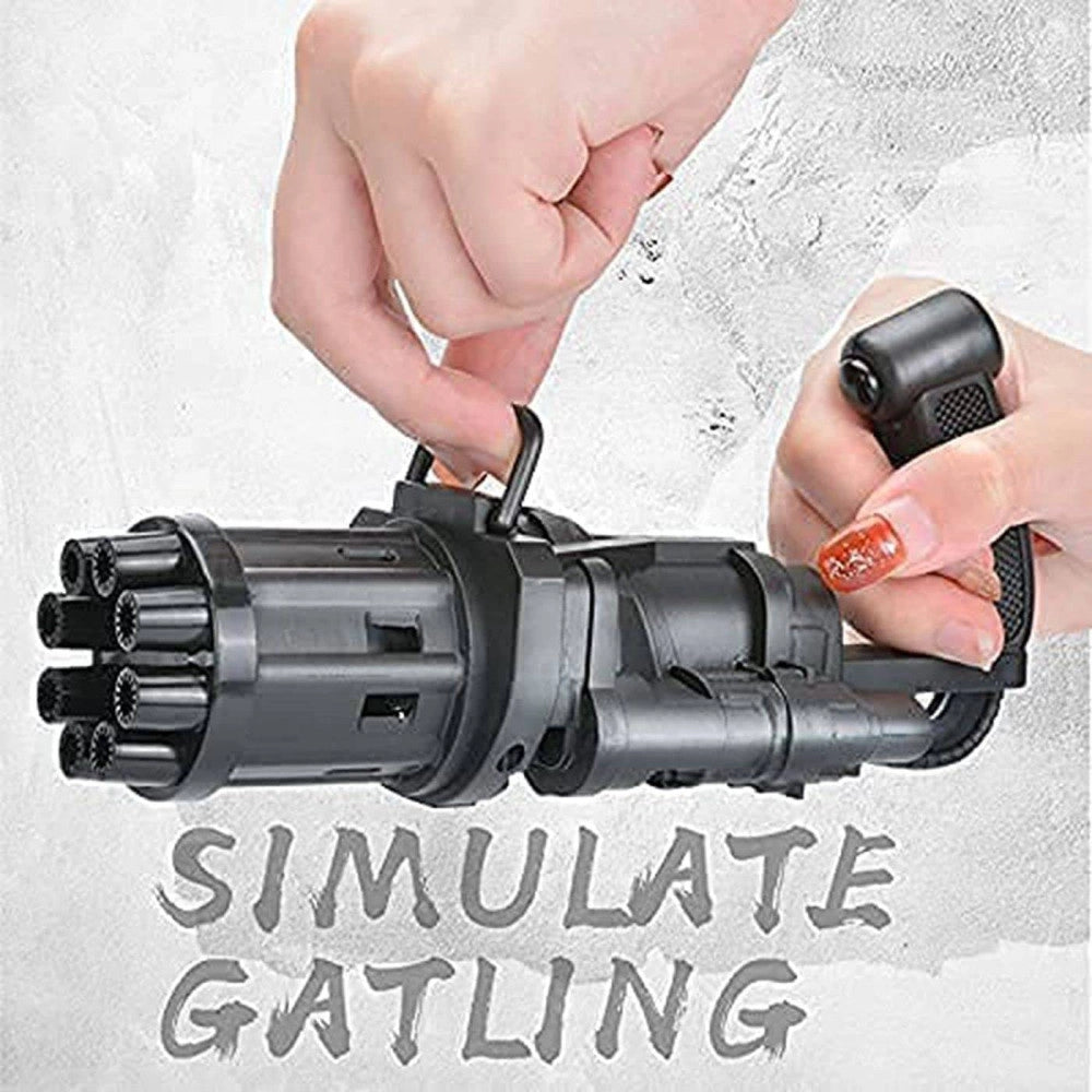 Trade Shop - Pistola Spara Bolle Di Sapone A Batteria Giocattoli Per Bambini Gadget Per Feste -