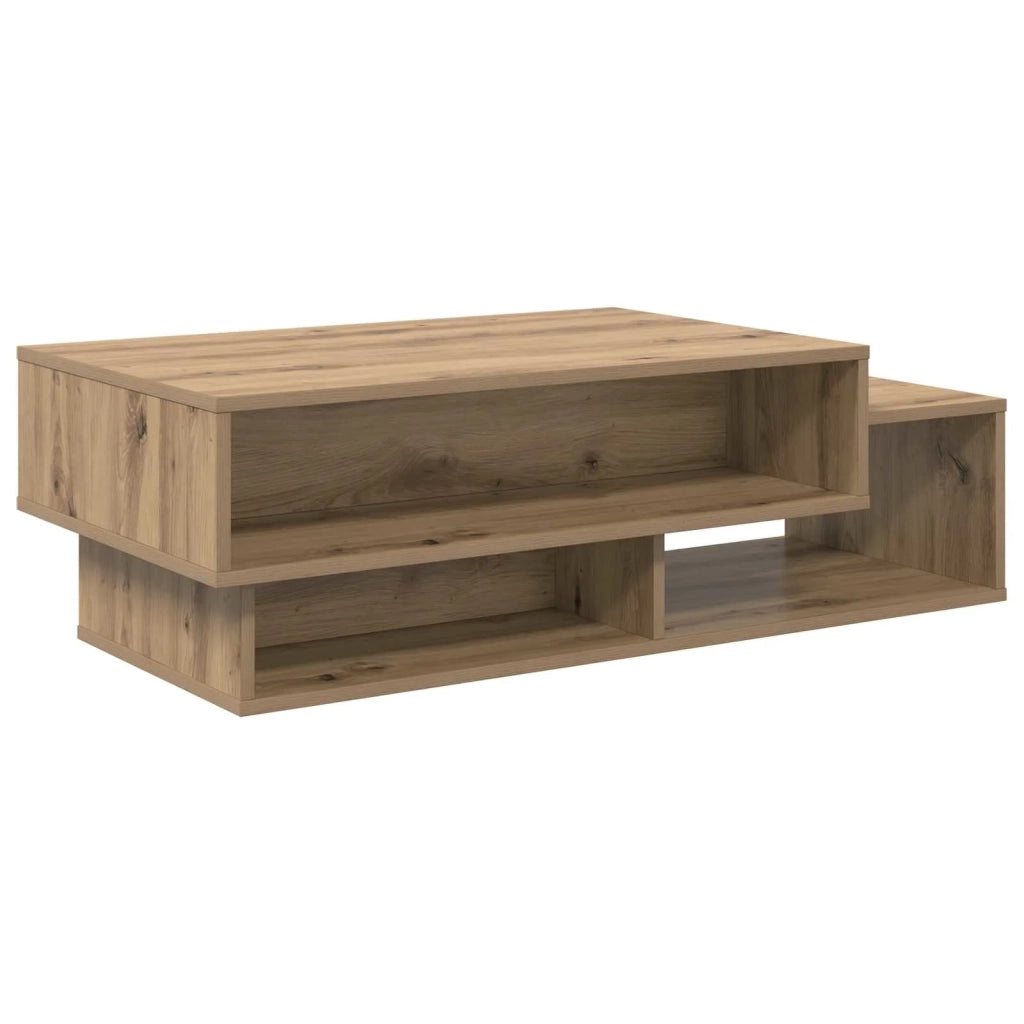 Tavolino da salotto Rovere artigianale 105 x 50 x 32,5 cm