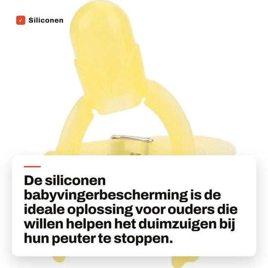 Protezione per le dita in silicone - Spazzola per le dita adattabile - Protezione per le dita - Protezione per le dita per bambini - Riduzione del dolore da mastodontia - Dimensioni 14,5 x 1,5 cm - Protezione per le dita dei bambini