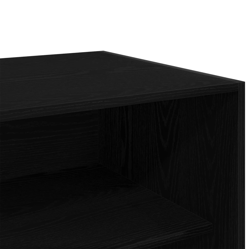 Guardaroba Rovere Nero 100 x 50 x 200 cm Legno multistrato 3345115