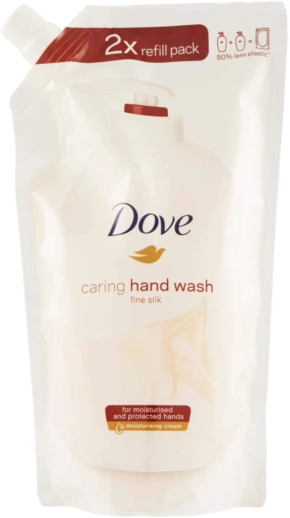 DOVE RICARICA SAPONE LIQUIDO MANI SILK SETIFICANTE ORCHIDEA BIANCA 2 X 500 ML