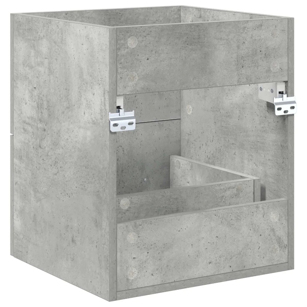 Armadio sottolavello Grigio cemento 38,5 x 41 x 48 cm