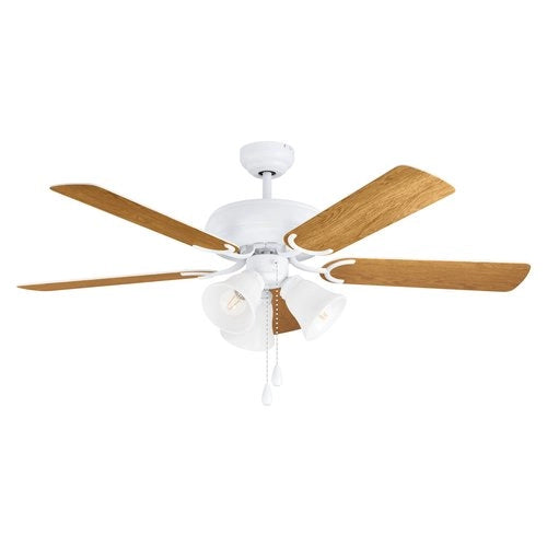 Ventilatore soffitto eglo 35076 las palmas bianco