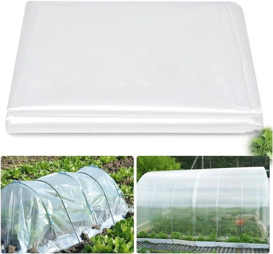 Tuinkaszeil Transparente 2 x 3 m - Verde | Protezione per Piante Tomate Verdure | Imbottito Tuinkaszeil