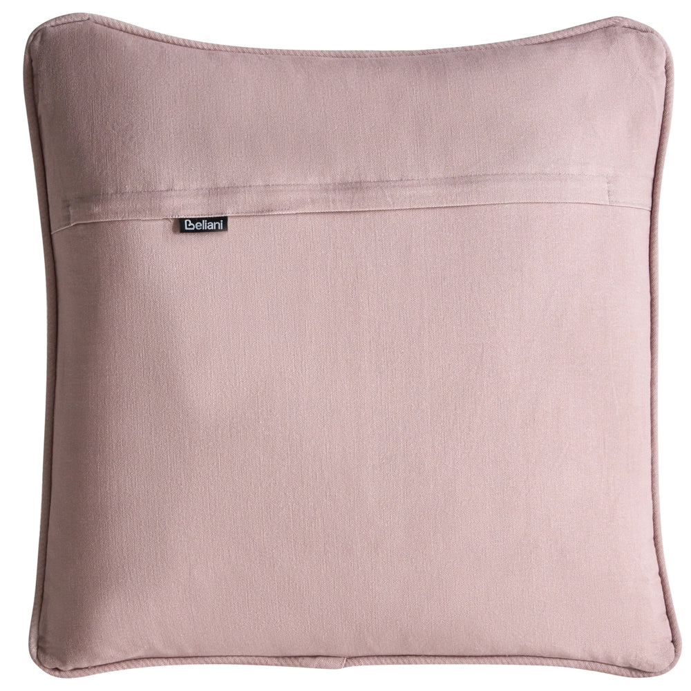 Set di 3 cuscini decorativi in tessuto di cotone rosa 45/30 x 45/50 cm Cuscino decorativo
