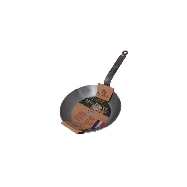 De buyer iron induction frying pan mineral b 26cm (5610 26) debuyer26) debuyer 26) - 154207