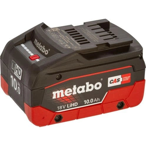 Metabo 18V 10,0Ah LiHD batteria
