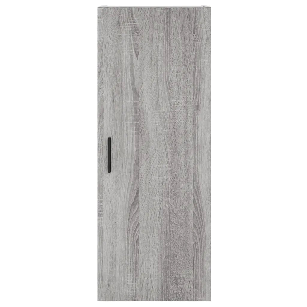 Armadietto a Muro | Mobile a Parete Grigio Sonoma 34,5x34x90 cm