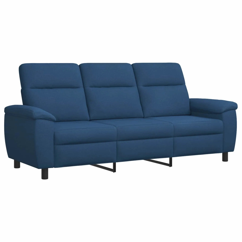Set di divani 2 pcs Blu Tessuto 3430628