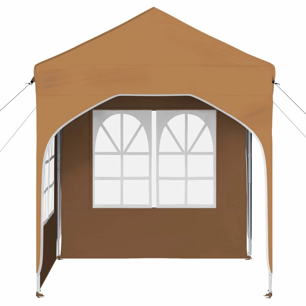 Tenda per feste a pop-up 192 x 192 x 245 cm Beige 42019826