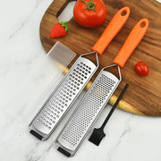 Kit di contenimento di cartone Raspa per formaggio Raspa per mano Raspa piatta Utensile in acciaio inossidabile