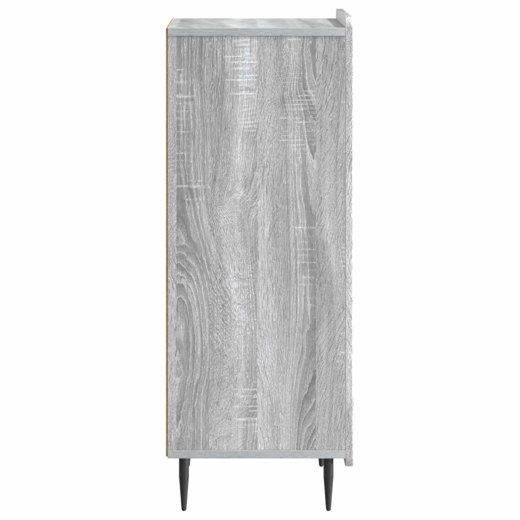 Credenza | Madia | Buffet da pranzo | Armadio da pranzo Grigio Sonoma 34,5 x 33 x 92 cm Legno ingegnerizzato