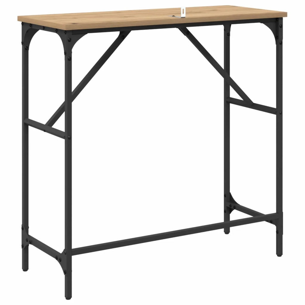 Tavolo consolle Rovere artigianale 75 x 32 x 75 cm 882209