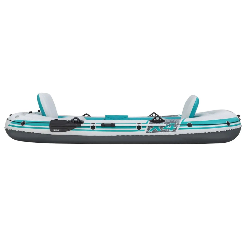 Bestway Gommone gonfiabile Grigio e Bianco 3,15 x 1,65 m PVC 42035745