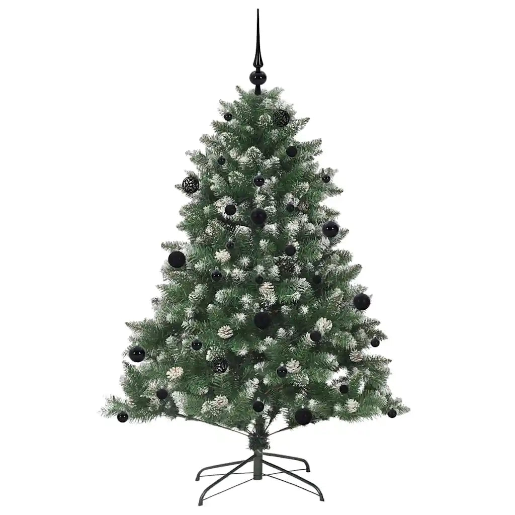 Albero di Natale artificiale con 150 LED Verde 150 cm 3395222