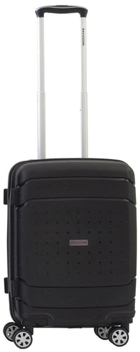 Trolley Valigia Bagaglio a Mano Rigida in Polipropilene 4 Ruote TSA Ravizzoni Cuba Libre Nera