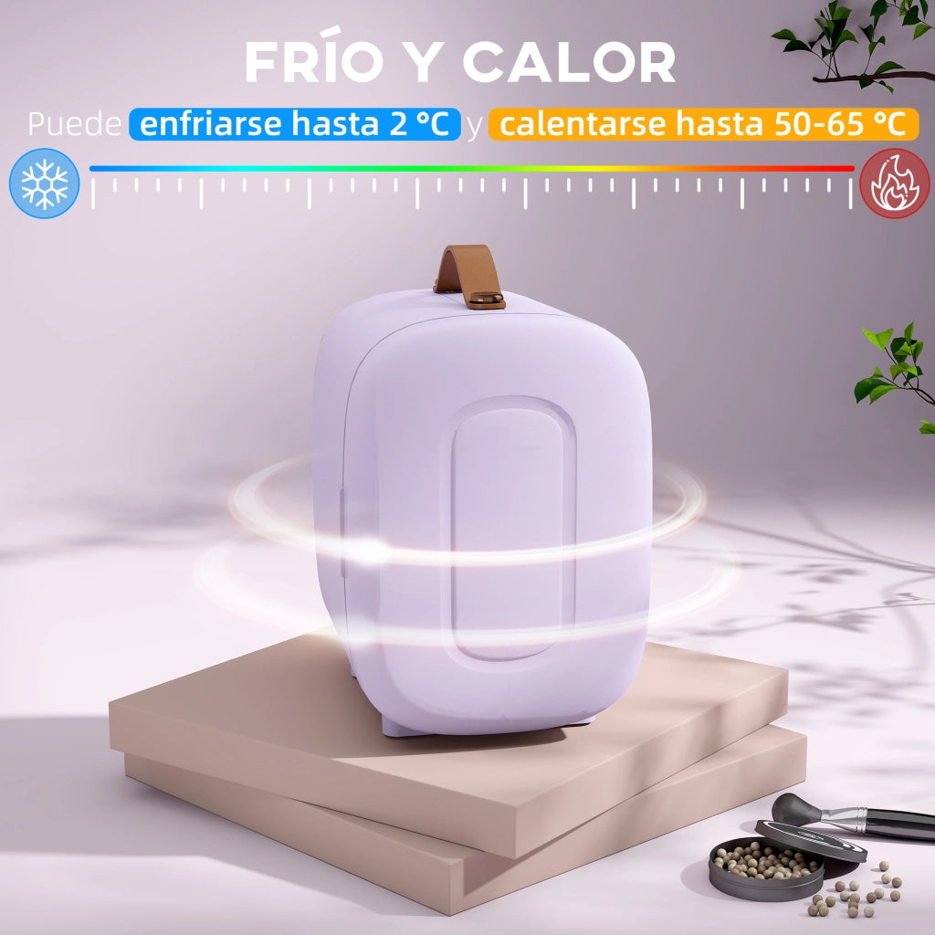 Mini Frigorifero Silenzioso 4L 9V/240V ¨C zephmum ¨C 20.3¡Á26.3¡Á28 cm Violetto