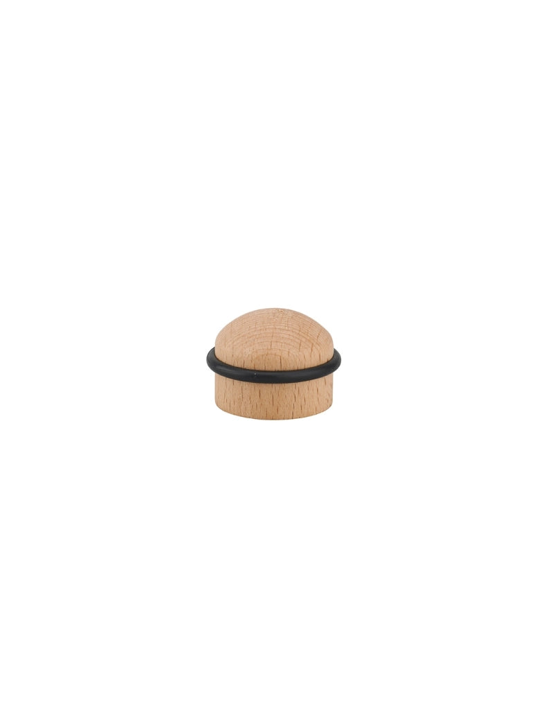 Fermaporta da pavimento, fissaggio a vite, legno, Ø35x28mm - THIRARD