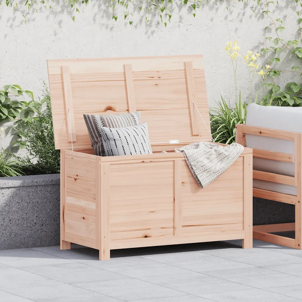 Scatola per Cuscini da Esterno 100x50x56cm Legno Massello Abete CFW5565325