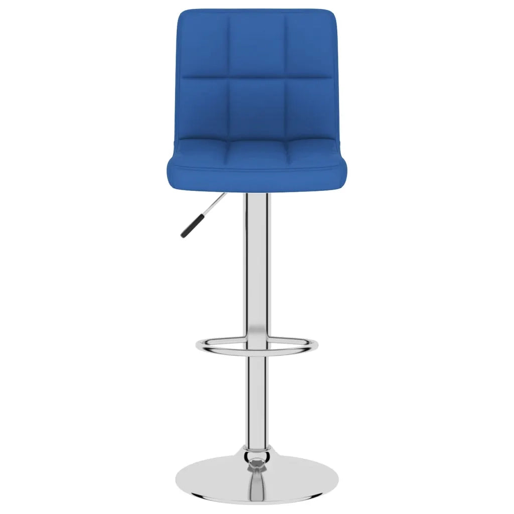 Sgabello da Bar Blu in Tessuto 334233