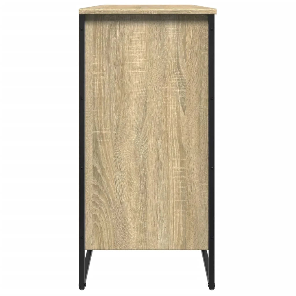 Scarpiera mobile contenitore per scarpe mobile per ingresso/corridoio/soggiorno design Sonoma 80 x 38 x 78 cm legno ingegnerizzato marrone 02_0021736