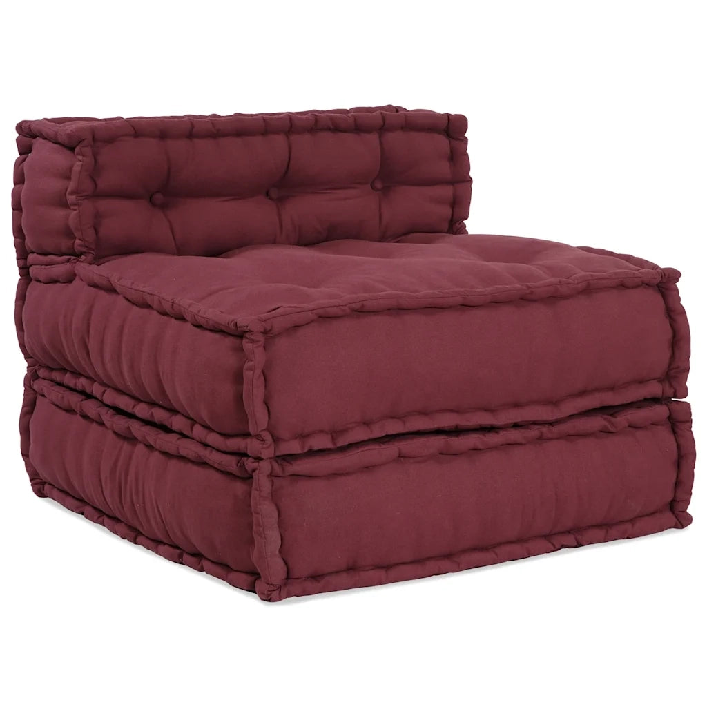 Divano Componibile Marrone Rossiccio 70x70x54 in Tessuto 4019030