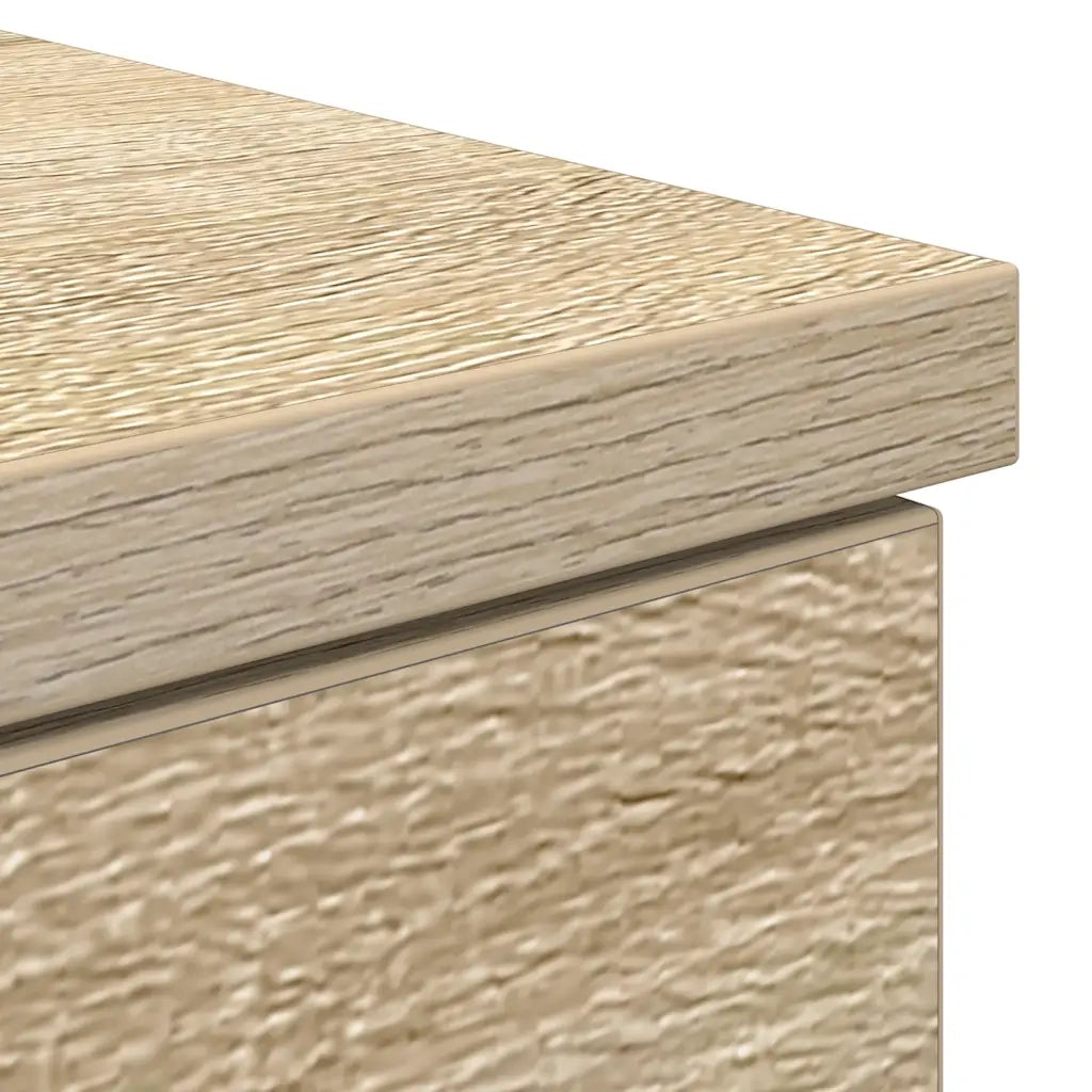 Scrivania Rovere Sonoma 86x49x76 cm in Legno Multistrato 861825