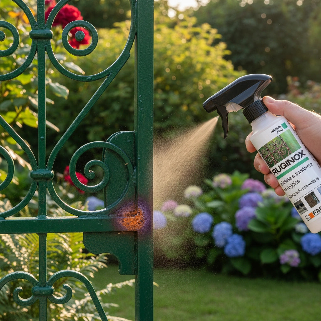 Faren ruginox spray convertitore di ruggine rimuove ossidazioni 250 ml 3 pezzi