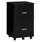 Scrivania con Cassetti ¨C zephmum ¨C Nero 43x45x72 cm
