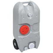 Serbatoio d'Acqua con Ruote per Campeggio 40 L Grigio cod mxl 63421
