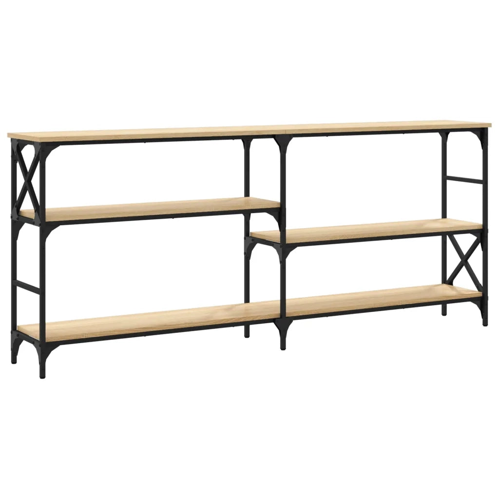 Tavolo Consolle | Tavolo d'Ingresso Rovere Sonoma 180x29x76,5 cm Legno Multistrato
