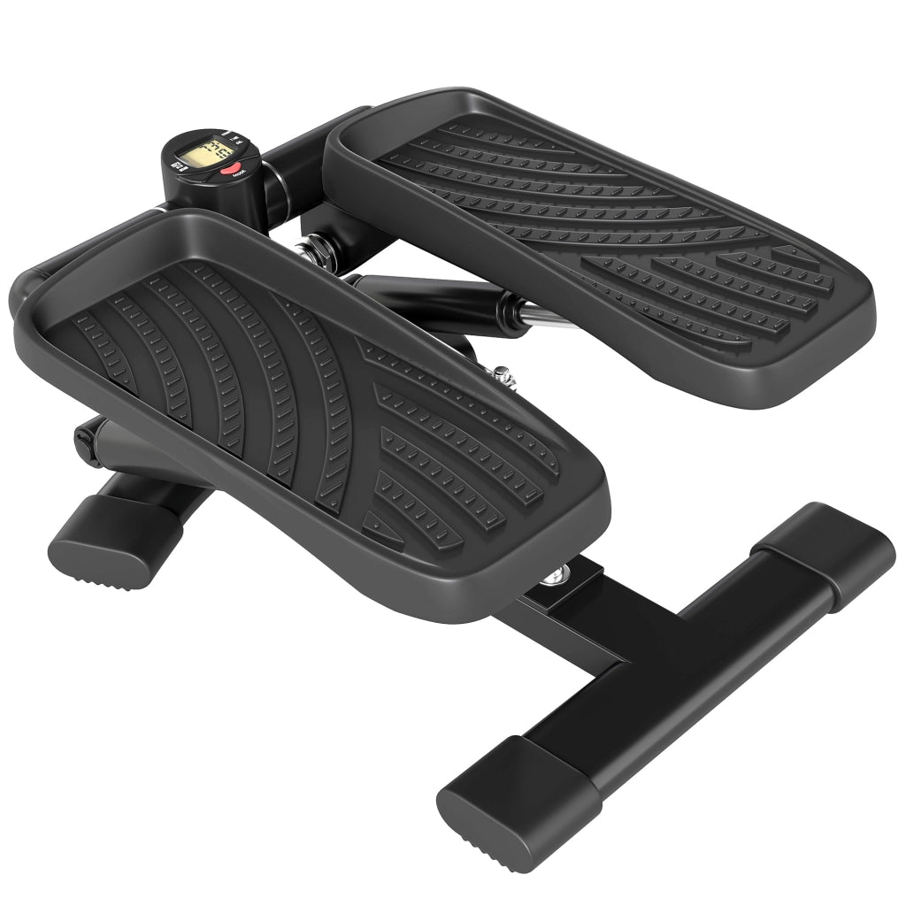 Stepper Fitness 2 in 1 con Display LCD ¨C zephmum ¨C Nero 42x34x22 cm