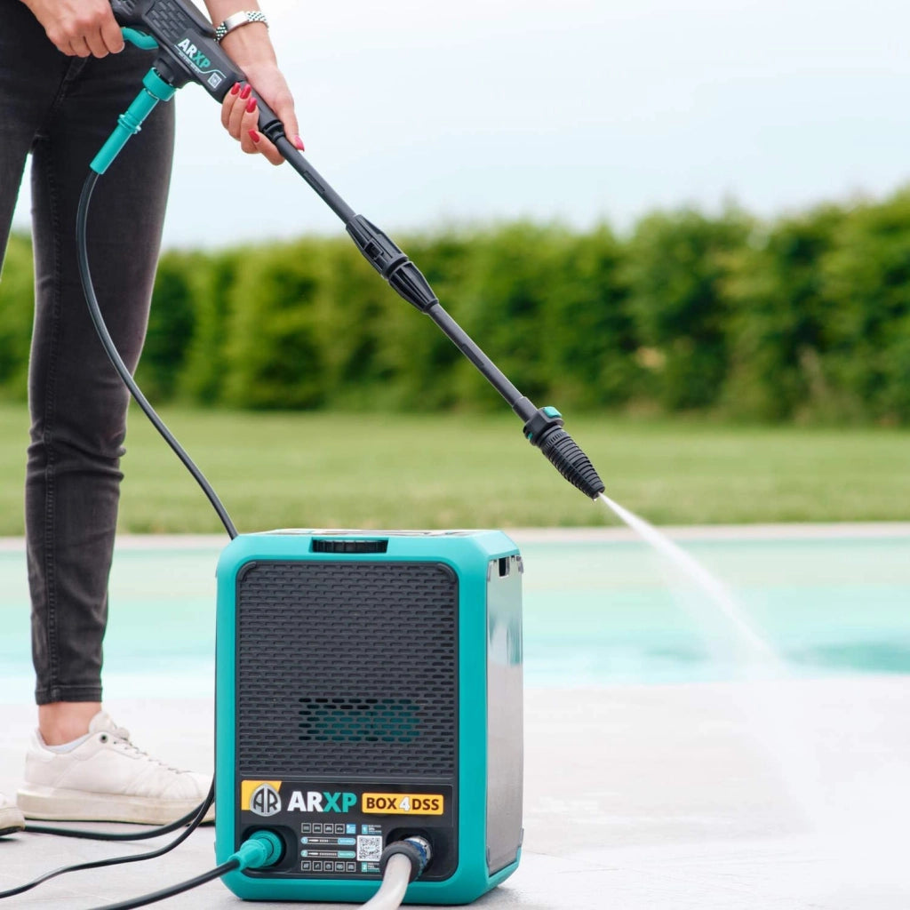 Idropulitrice ad Acqua Fredda ARXP BOX4 180DSS 2500 W Dual Speed System Compatta Salvaspazio Annovi Reverberi