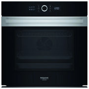 Hotpoint, Forno Elettrico Incasso, 73 L, Nero Acciaio Inox, HAOI5S8HM0XA