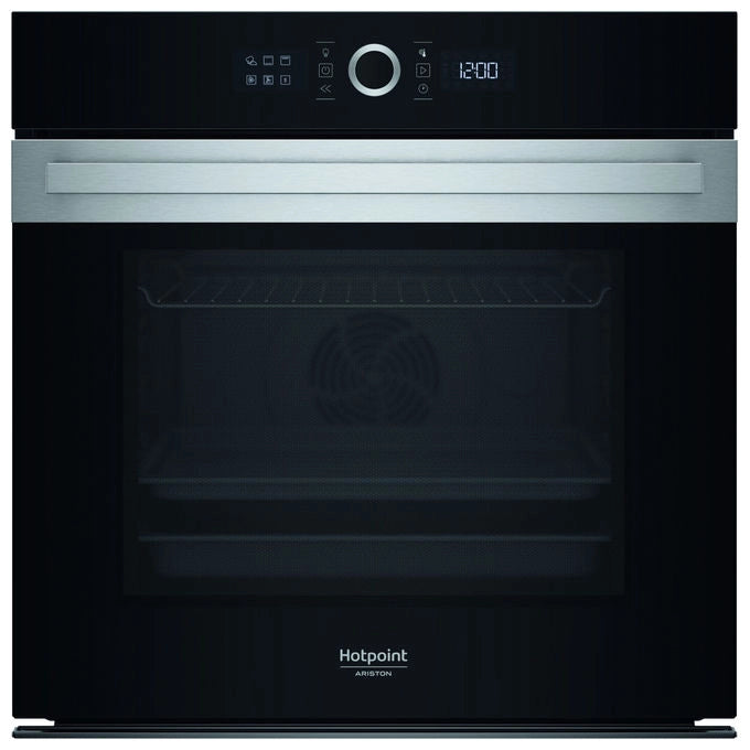 Hotpoint, Forno Elettrico Incasso, 73 L, Nero Acciaio Inox, HAOI5S8HM0XA