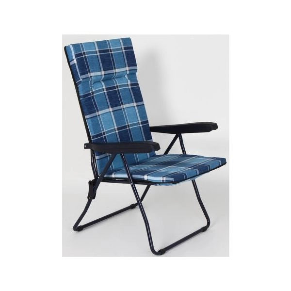Sedia sdraio metal f.a.r. 8034cn garden tonda blu