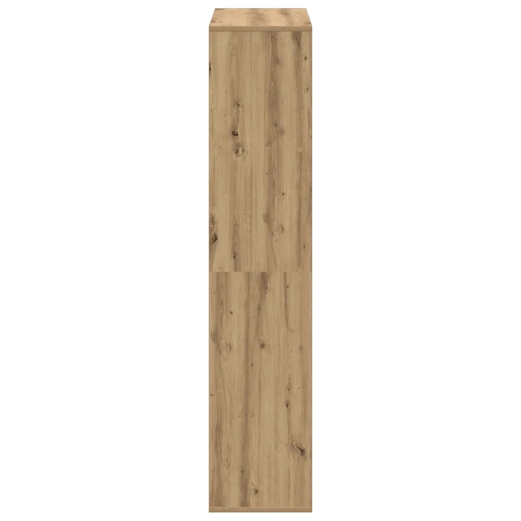 vidaXL Libreria Divisorio Rovere Artigianale 69,5x29x137,5 Truciolato
