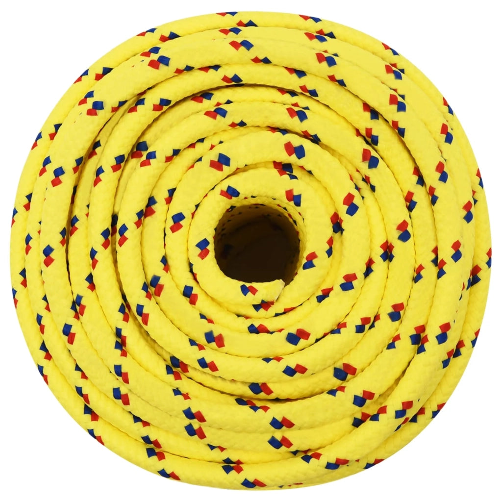 Corda multiuso 14 mm 250 m Giallo PP 1275 kg Carico massimo 3472984