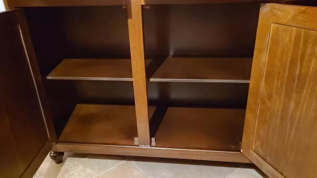 Madia credenza napoletana in legno 3 ante elite 150x43x98 - Mobili 2G