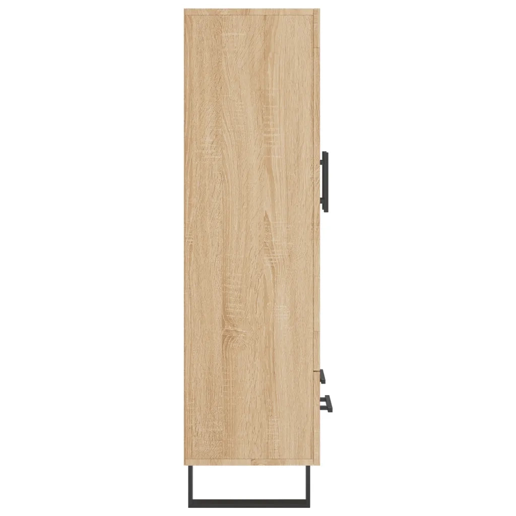 Credenza Rovere Sonoma 69,5x31x115 cm in Legno Multistrato 830351