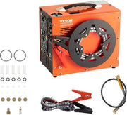 Compressore PCP portatile 30 MPa/4500 PSI 0,5L Compressore DC12V & AC120V 25 min. ciclo di lavoro Pompaggio dell'aria 600W Trasformatore ad alta potenza Pompaggio ad alta pressione Pistola dell'aria