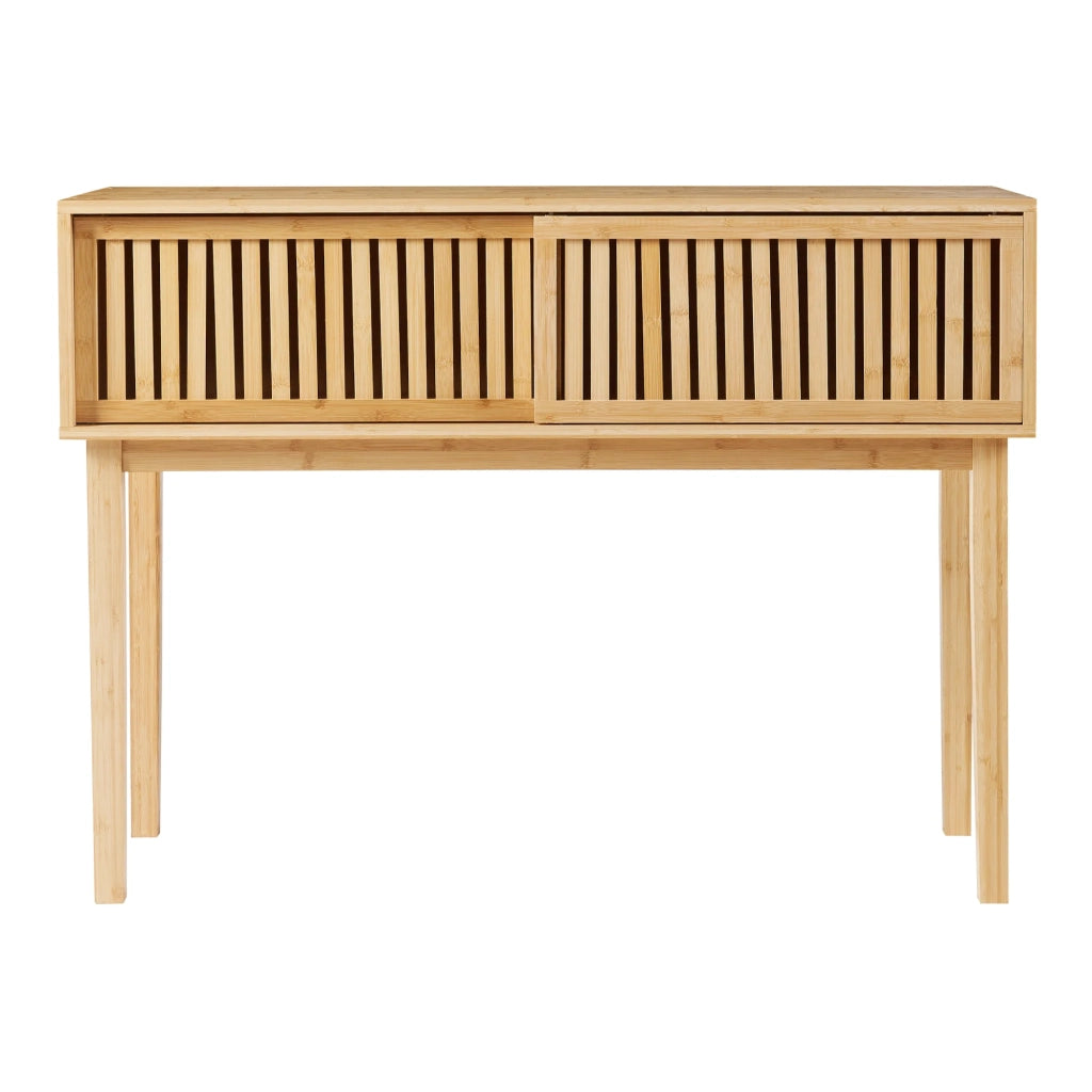 Tavolo consolle in bambù Diamarland 110 x 39 x 81 cm finitura naturale 03_0010894
