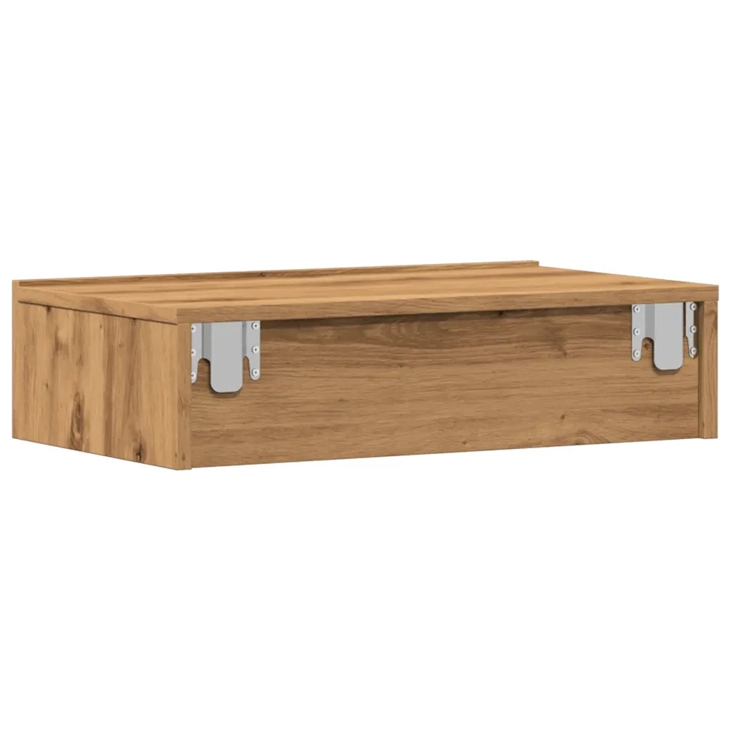 Mobili Porta TV Luci LED 2 pz Rovere Artigianale 60x35x15,5 cm 856346