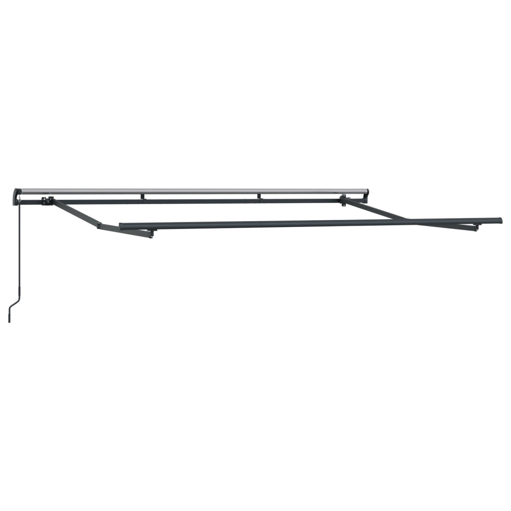 Telaio Tenda Retrattile Manuale 3.5x2 cm Metallo