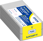 Epson SJIC22P(Y): Ink cartridge for ColorWorks C3500 (yellow)